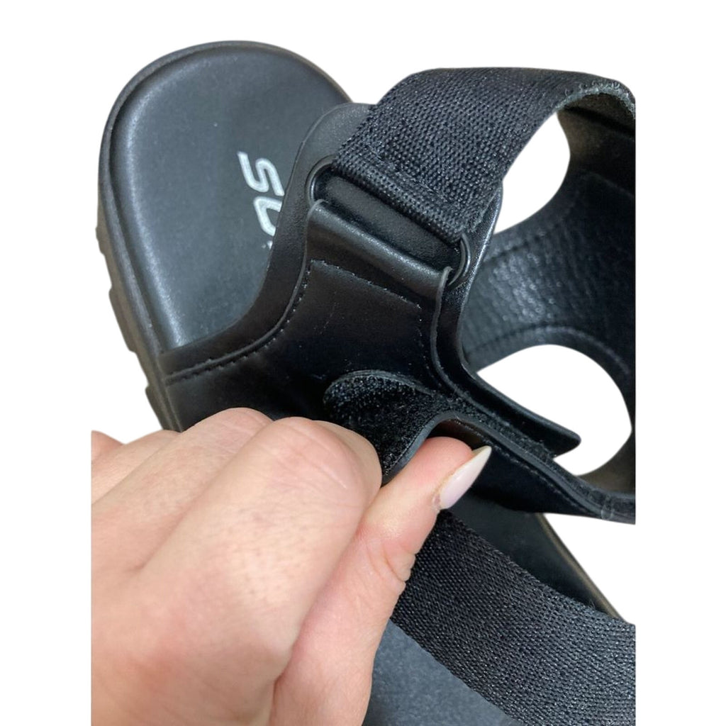 Sodas 10 Comfy Casual Preppy Ankle Strap Velcro Platform Hippie Retro Sandals
