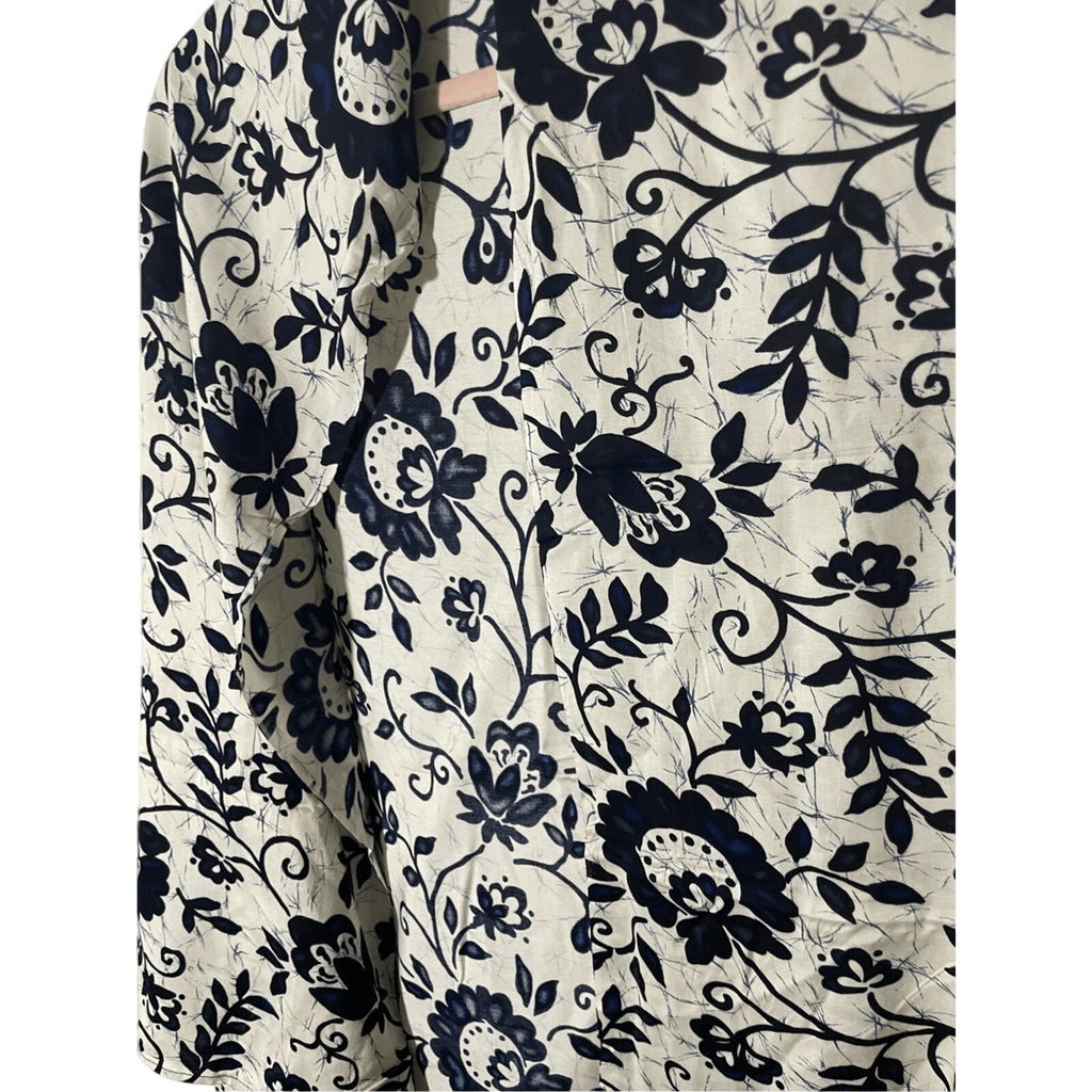 Beach Cabana Women's One Size Coastal Grandma Cover Up Lagenlook Kaftan Duster