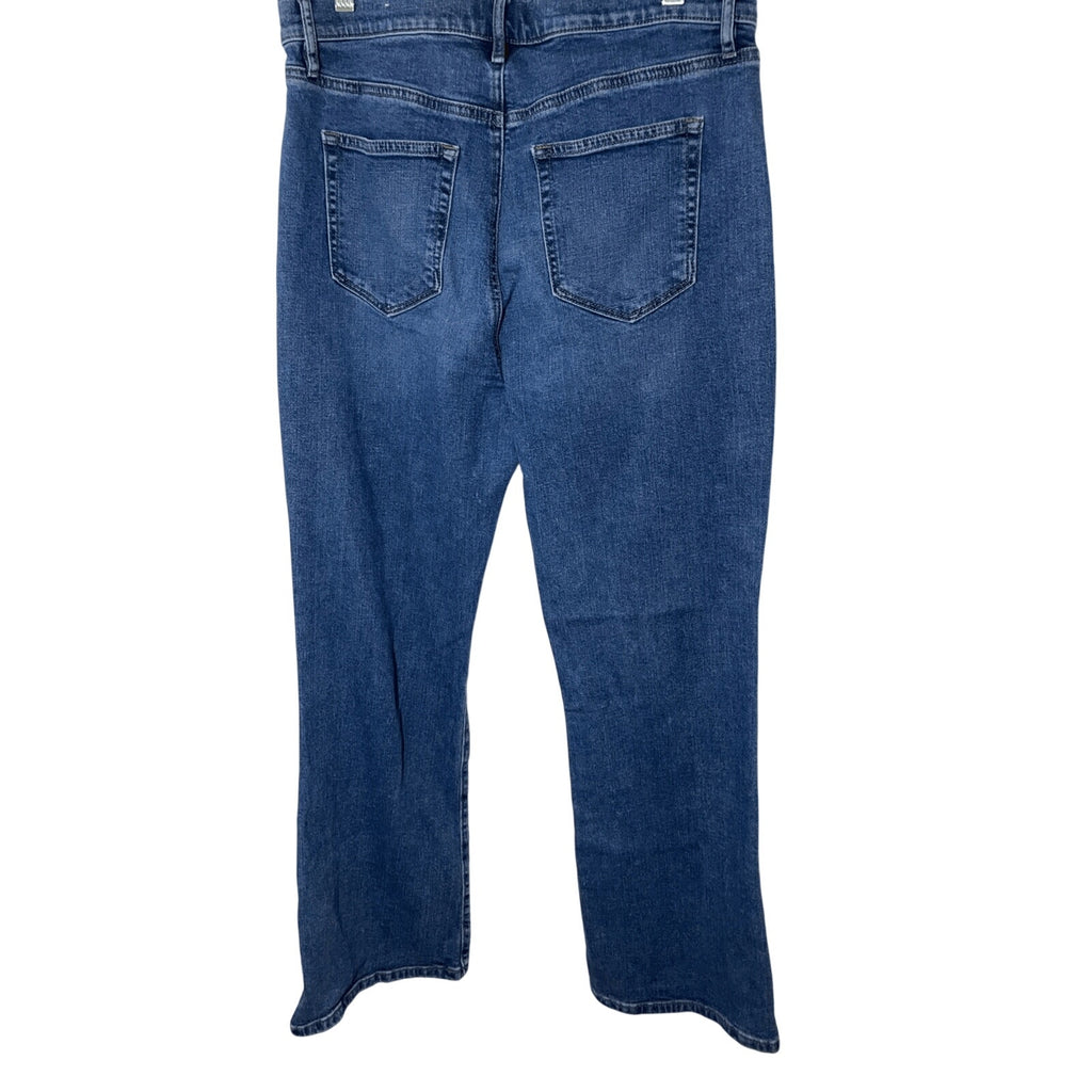 Loft Women's High Rise Flare Boot Cut Jeans Business Casual Denim Western Sz 10