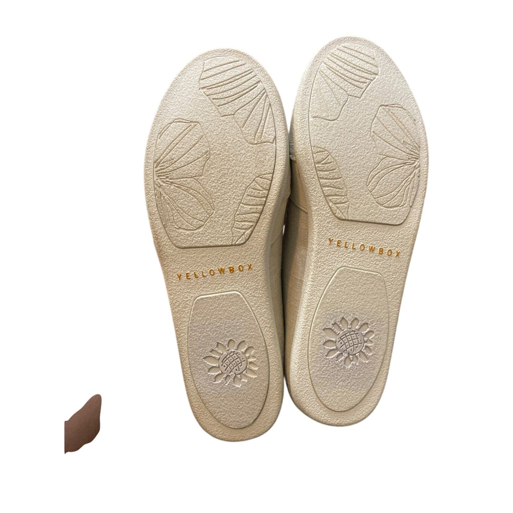 NWT Yellowbox Embezzled Western Boho Woodstrock Kendra Neutral Loafers