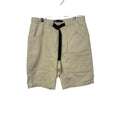 NWT Zara Relaxed Fit Men's Cargo Shorts Cream Active Travel Outdoors Gorpcore S