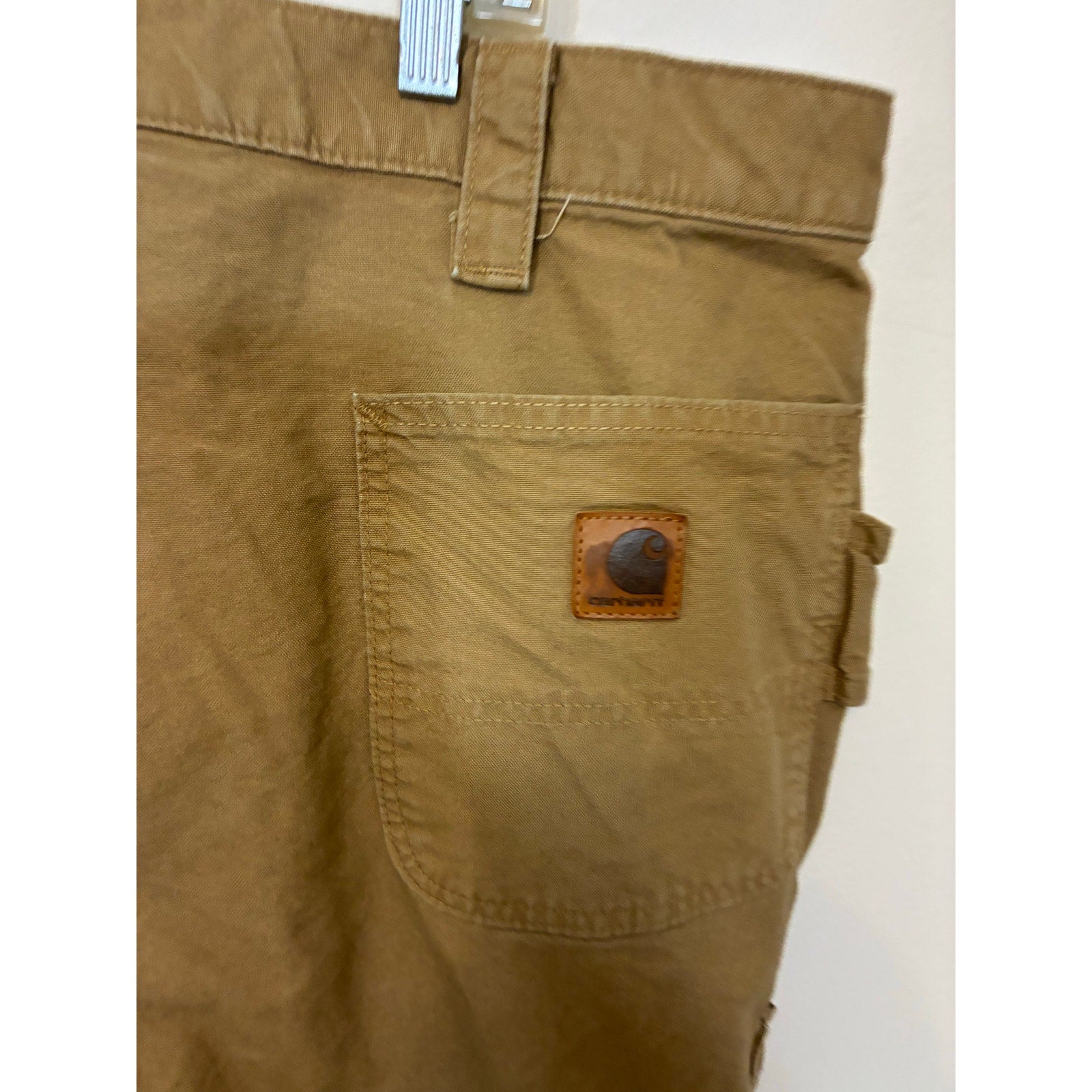Carhartt Cargo Orginal Dungaree Fit Men's Work Pants 44W Gorpcore Utility