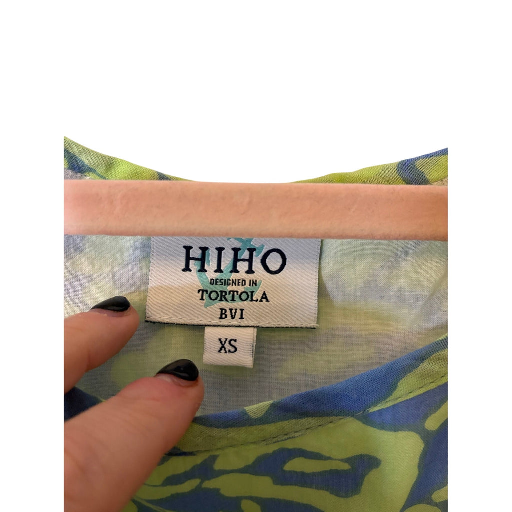 HIHO Tortola BVI Caribbean Resortwear Abstract Print Tank Top XS