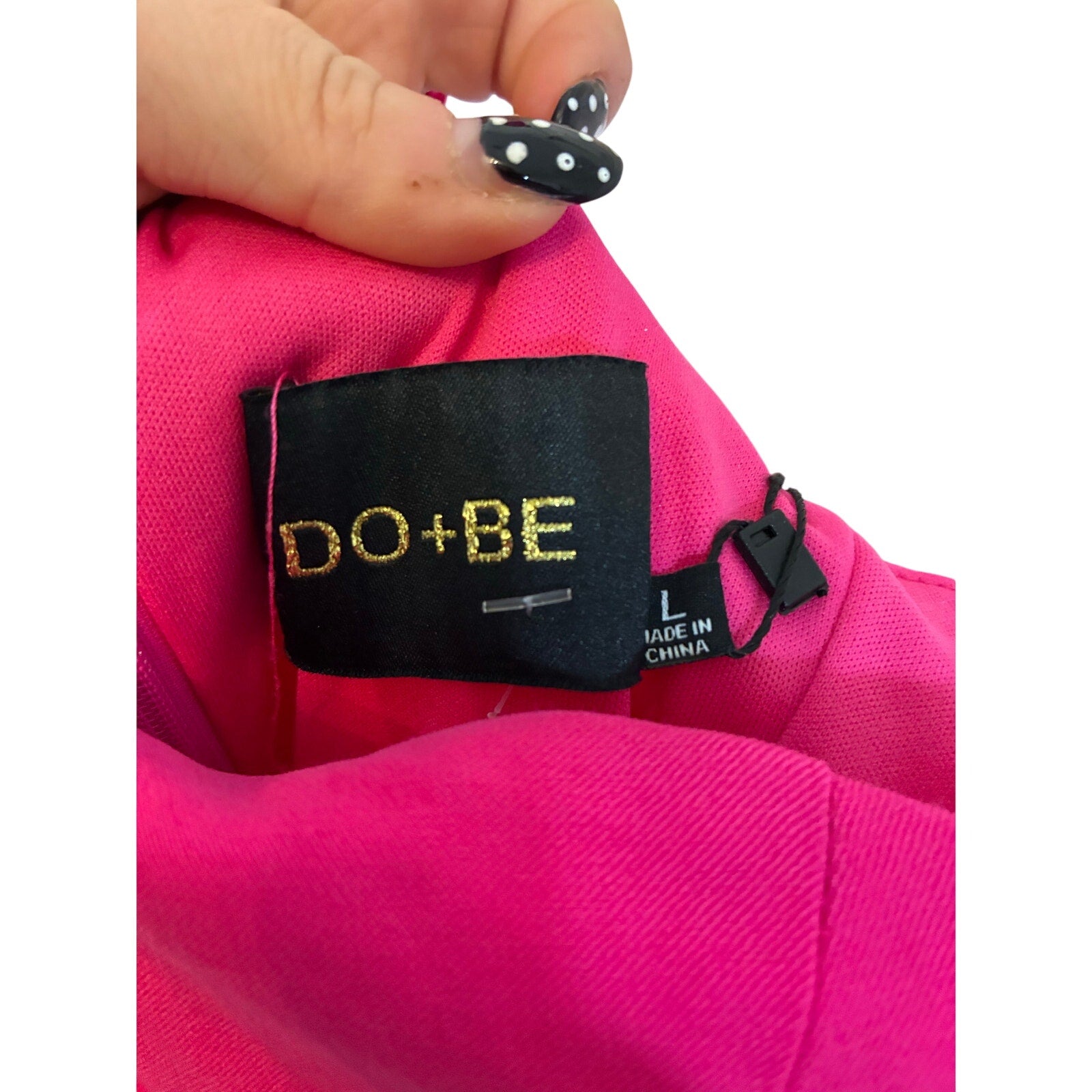 NWT Barbie Birthday Going Out Pink Girly Feminine Short One Shoulder Dress Do+Be