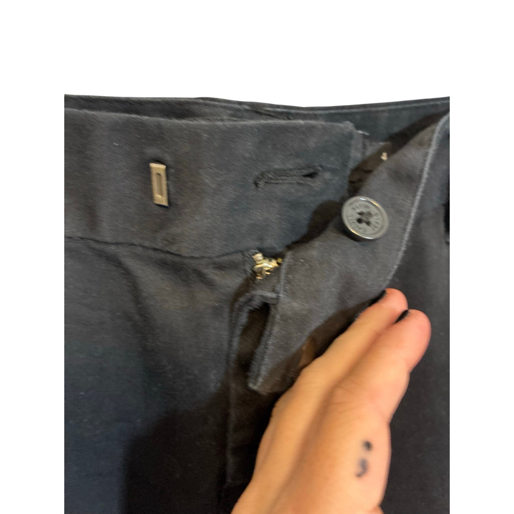 Calvin Klein Black Ankle Crop Jeans Women’s Size 4 Modern Chic Minimal Preppy
