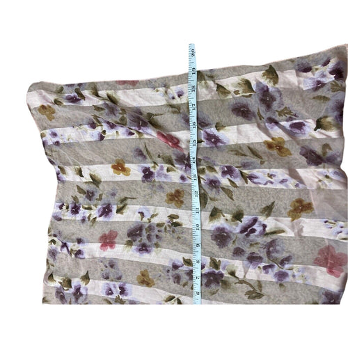 Baby Doll Floral Bloomcore Dainty Striped Women's Hair Piece Scarf