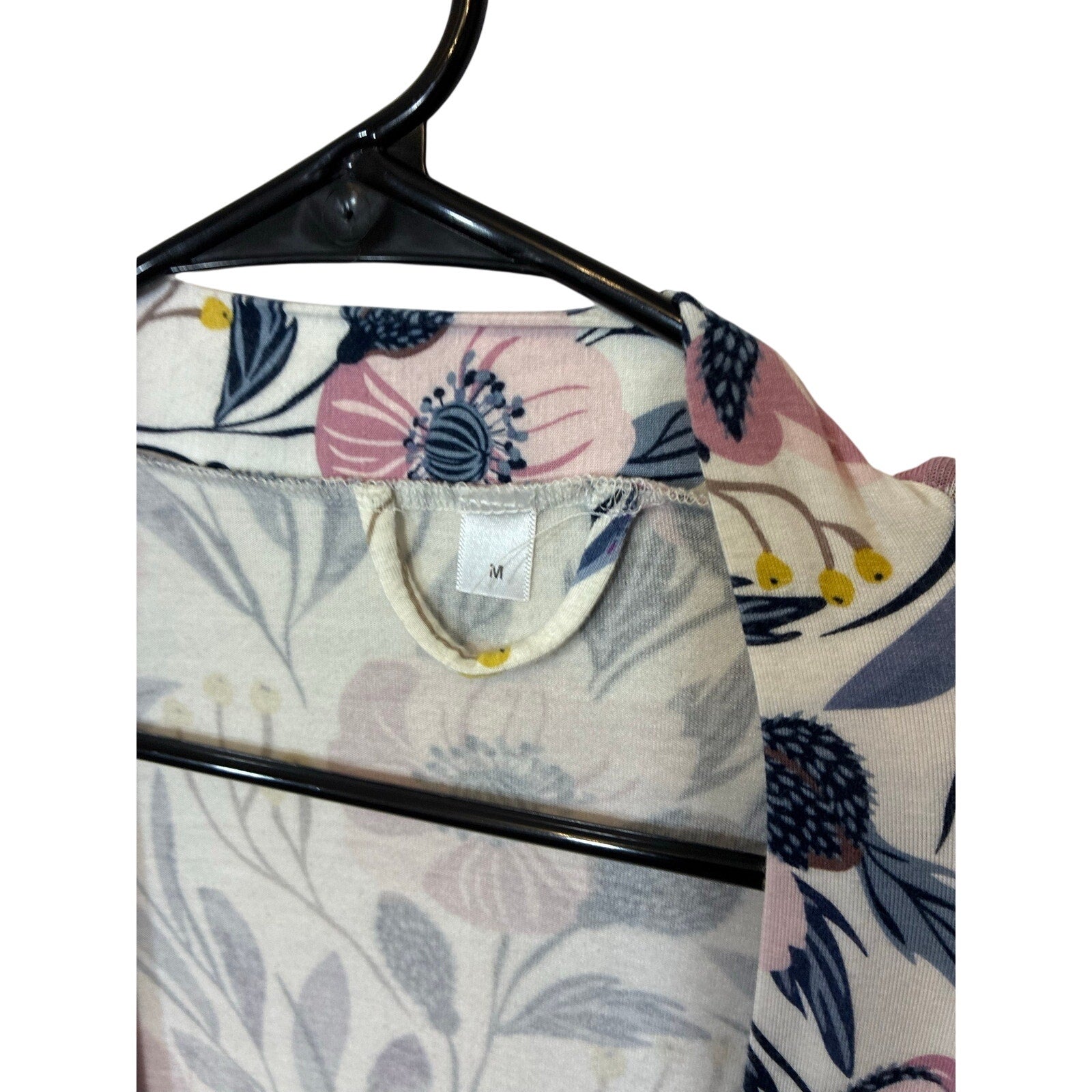 Milkmaid Goods Botanical Floral Duster Robe Cottagecore Lounge Kimono M Scandi