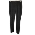 J. Jill XS Ponte Skinny Leg Dark Charcoal Solid High Rise Pull on Pants