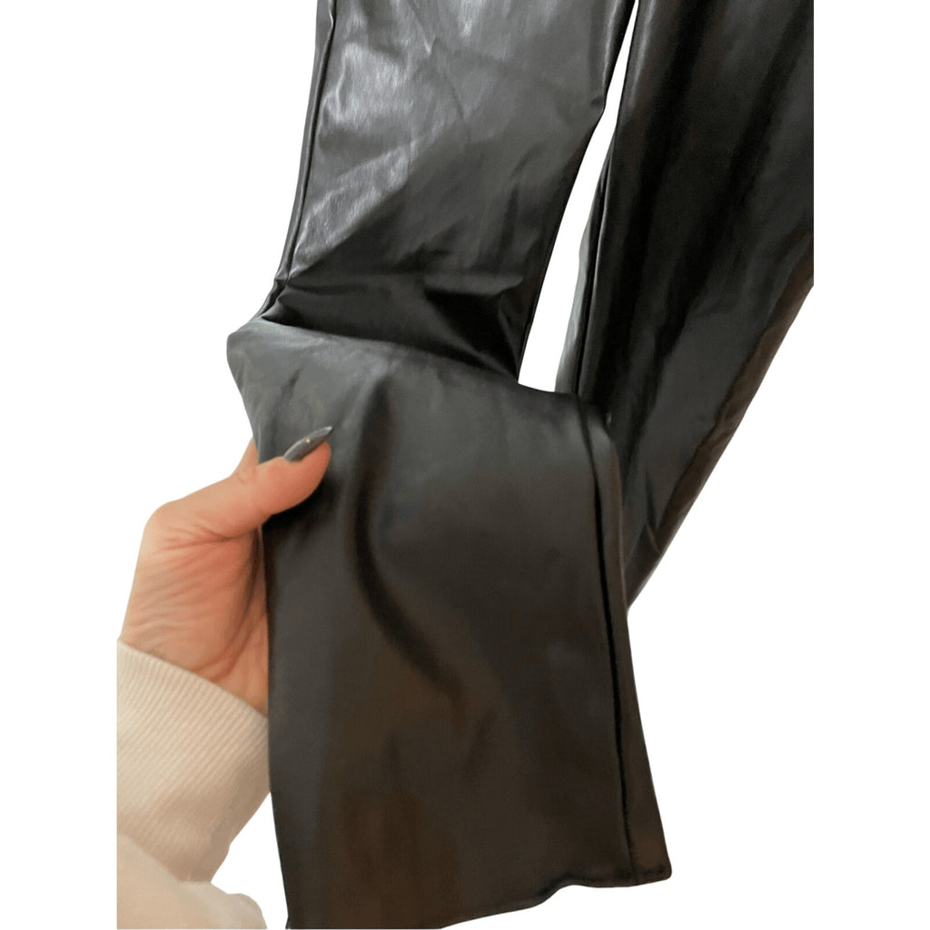 Windsor Women's XS Faux Leather Black Festive Trousers Festival Western Grunge