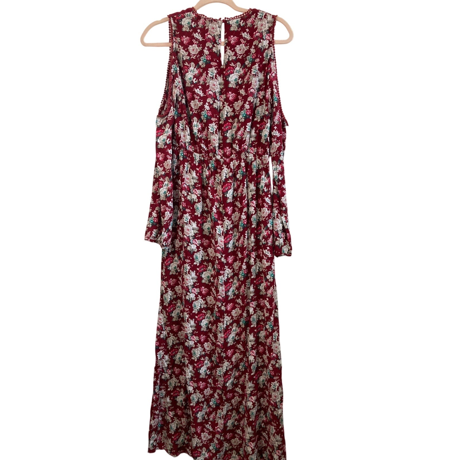 Loveriche Bohemian Small Dainty Floral Maxi Dress