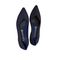 Rothy's The Point Women Maritime Navy Blue Luxury Flats 9.5 Minimalist Washable