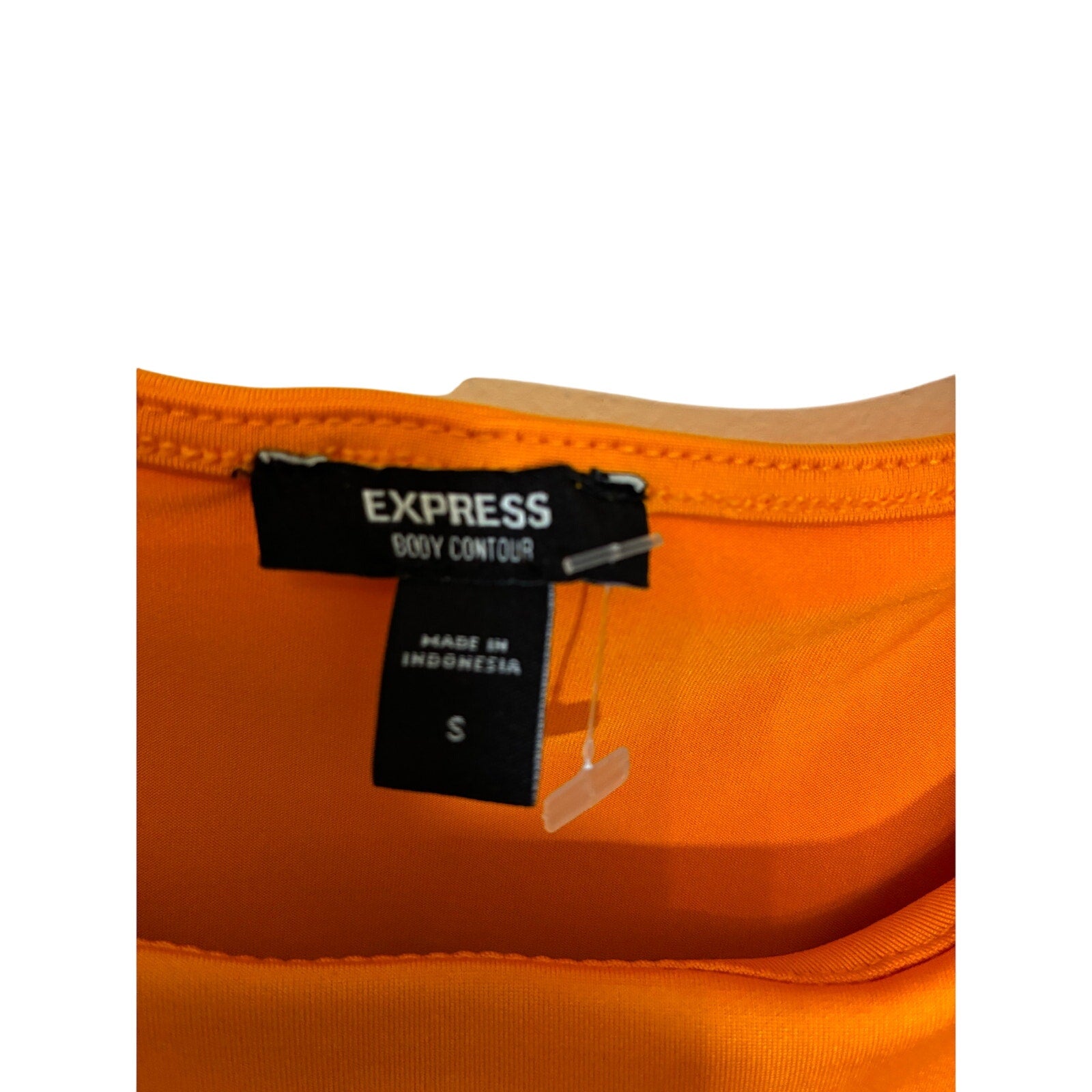 NWOT Express Body Contour Sleeveless Stretch Bodysuit Snap Crotch Colorpop S