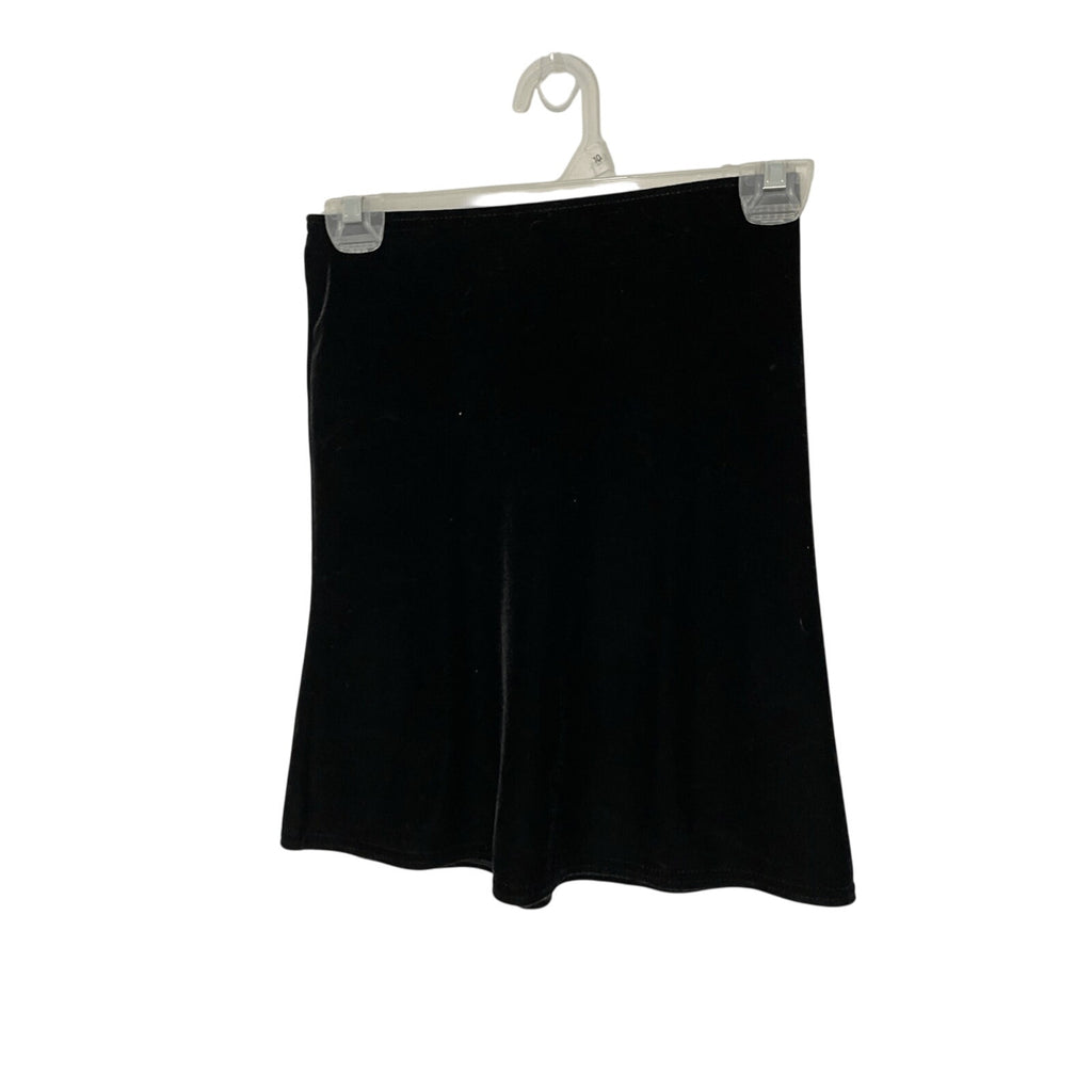 Vintage Joey B Women's Suede Fit and Flare Y2K Emo Grunge Goth Skirt Sz S