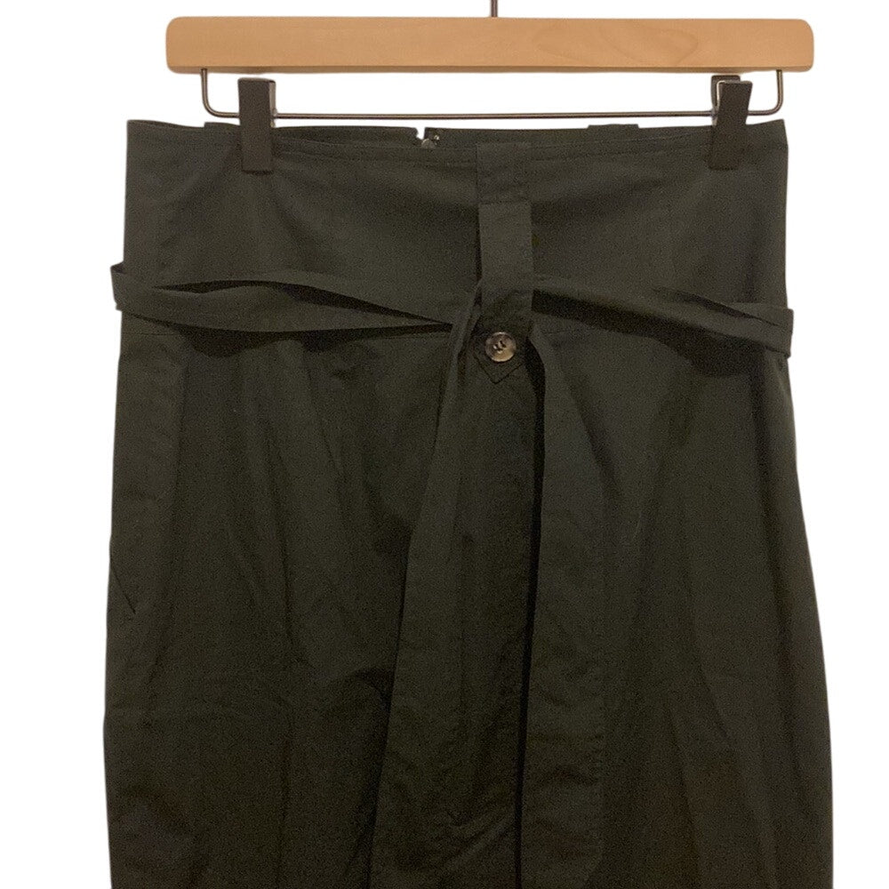 Theory Button Belted Accent Retro 60's Fit Pencil Skirt  Formal Jackie Kennedy