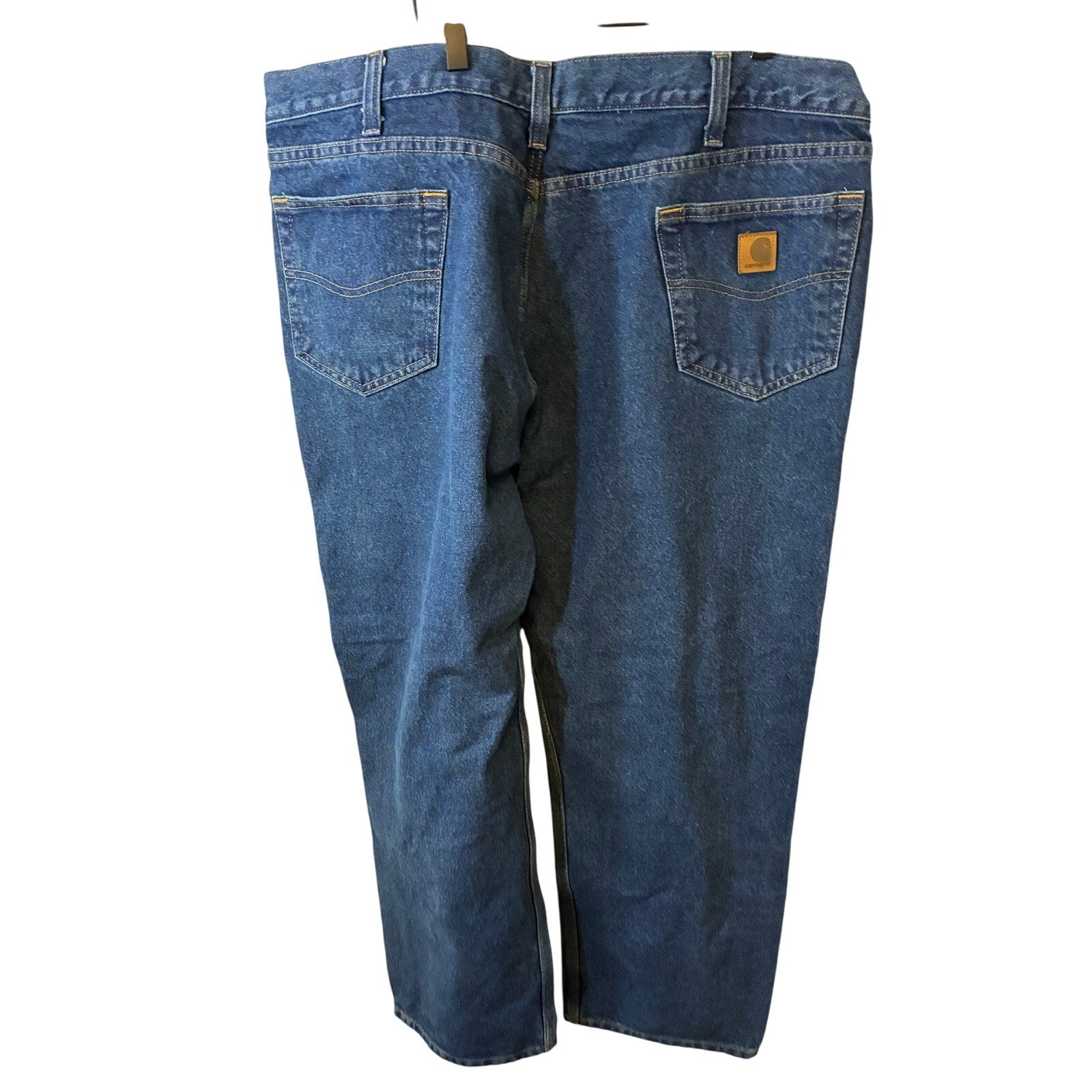 Vintage 90's Men's Dark Wash Carhartt Jeans 44x30 Western Cowboy Ranchwear
