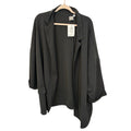 NWT ASOS Black Jacket Womens Black Long Sleeve Jersey Staple Career Business 22