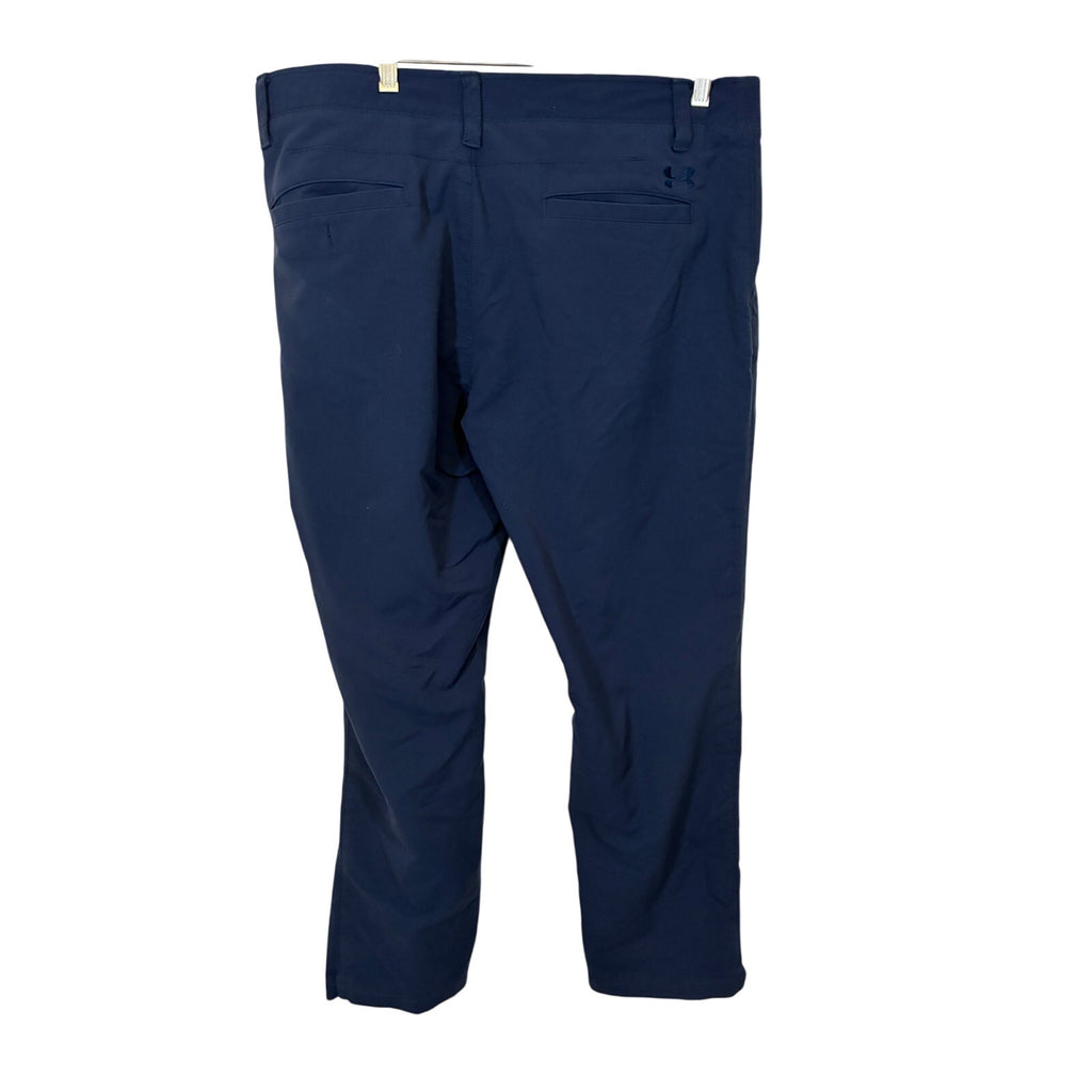 Under Armour Men’s Navy Golf Pants 38x32 Performance Stretch Athletic