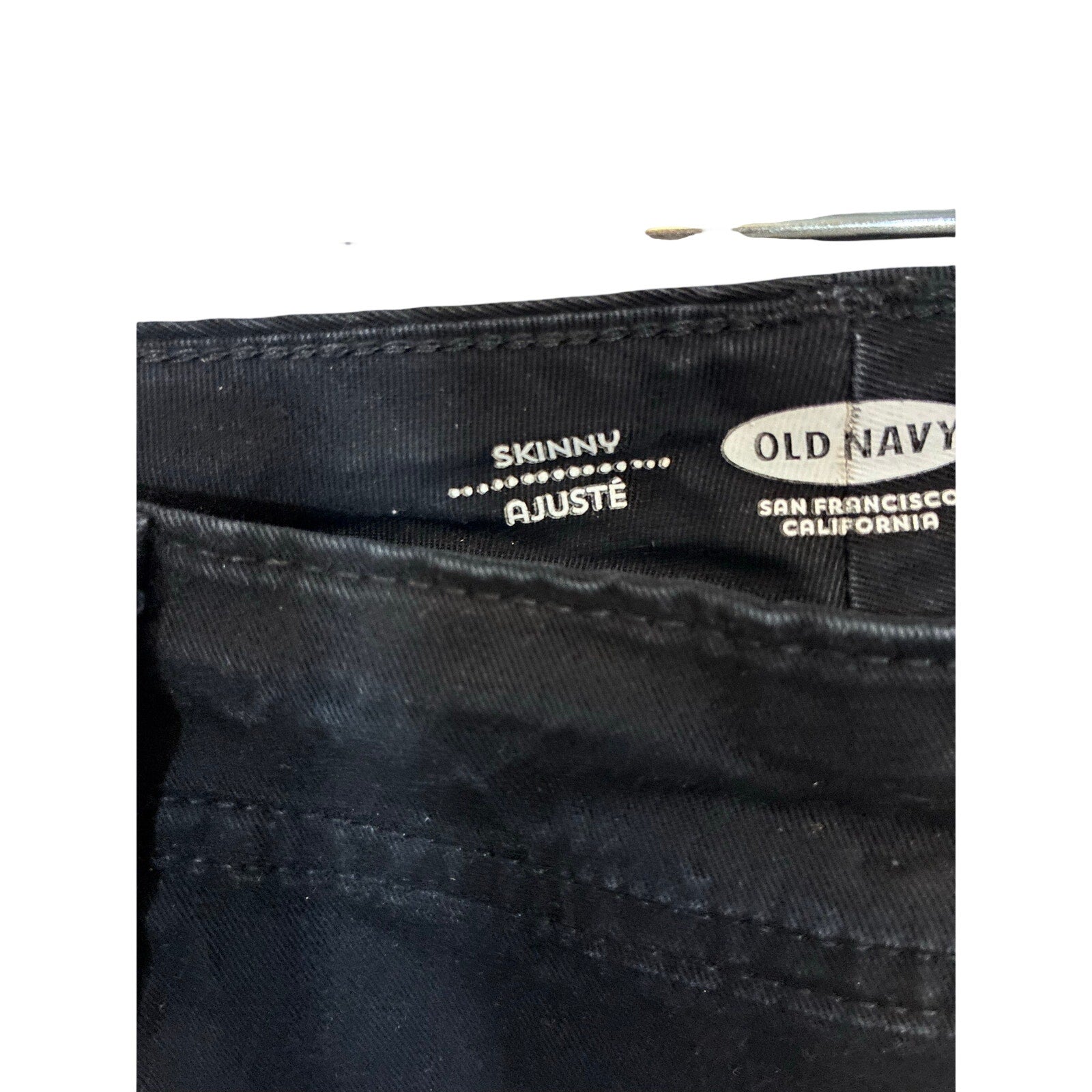 Old Navy The Diva Black Skinny Jeans Women’s 4 Stretch Denim Mid Rise Casual