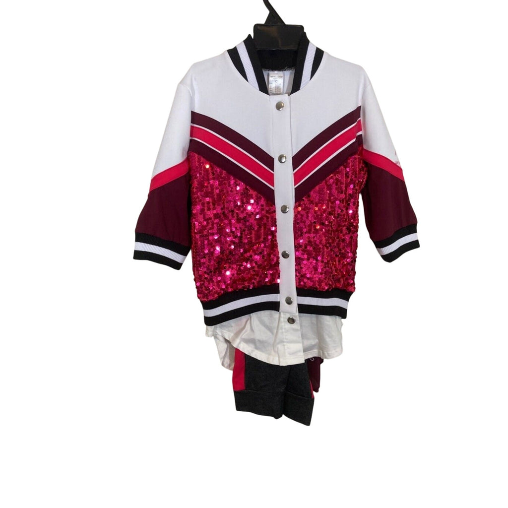 Weisman Embezzled Sparkly Pink Track Suit