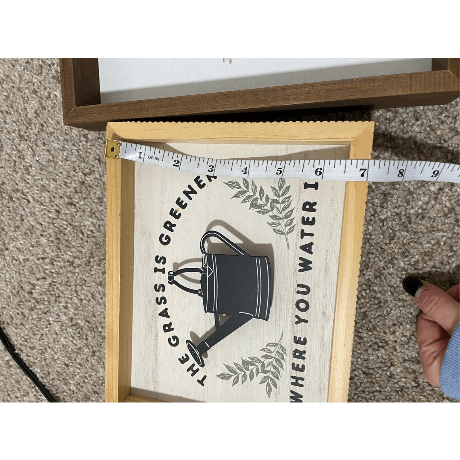 Set of 2 Hobby Lobby Positive Thoughts Positivity Home Decor Signs