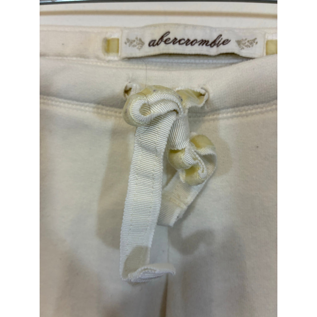 Vintage Y2K Abercrombie & Fitch 1892 Spellout Fold Over Flare Yoga Pants XL