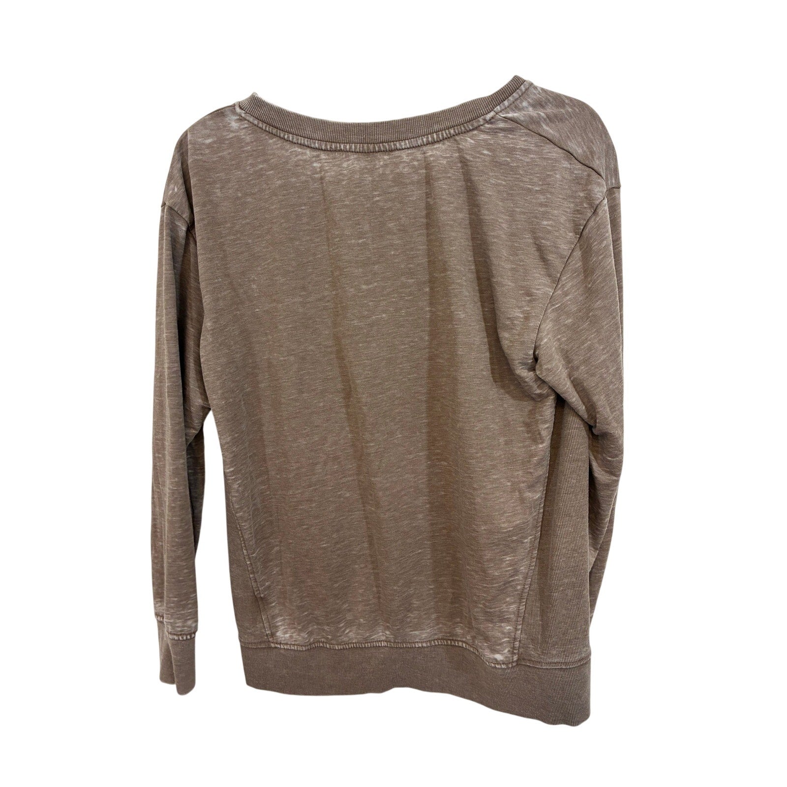 Jack & Delaney Anthropologie V-Neck Weekender Sweatshirt Women’s Relaxed Top S