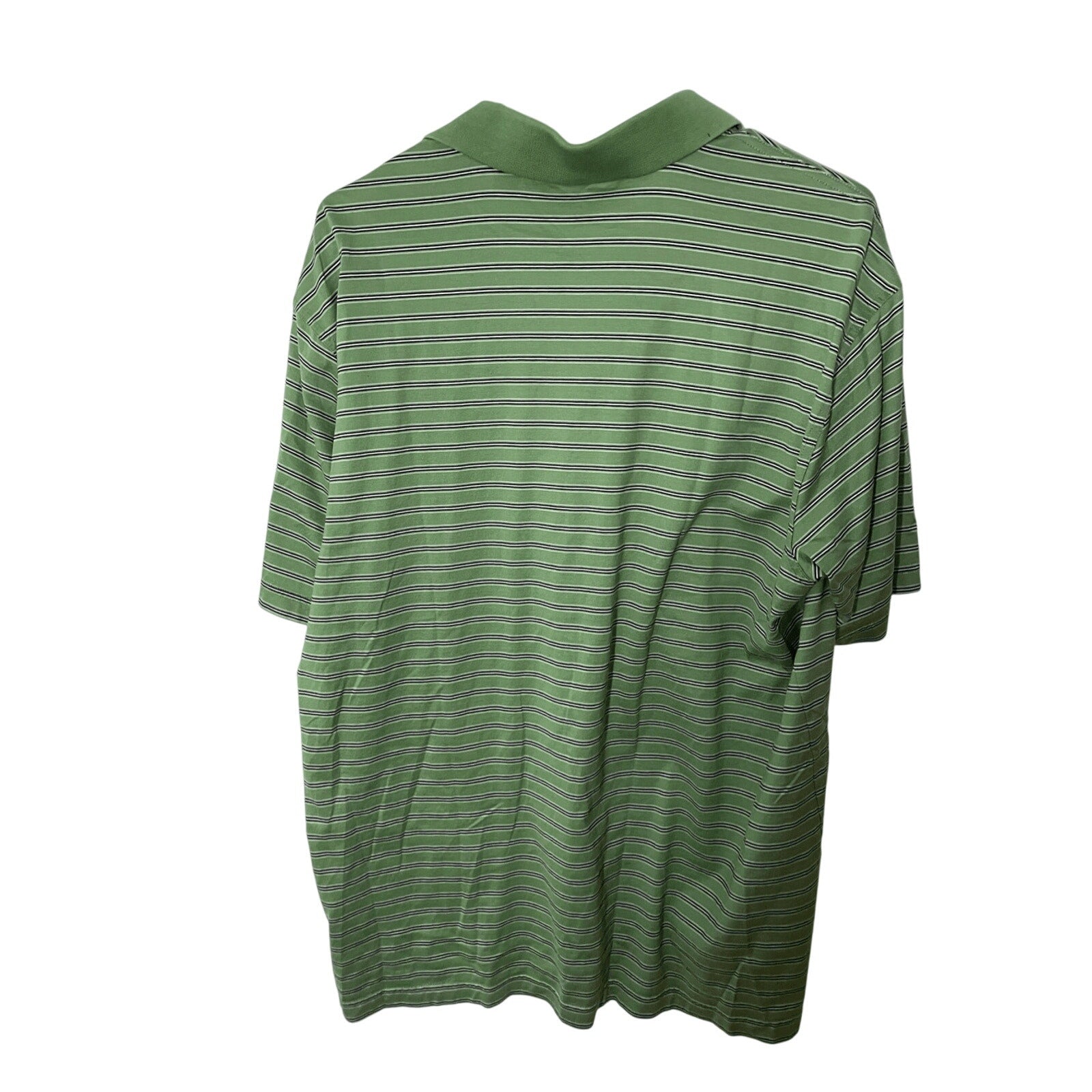 Master's Collection Augusta National Flag Men's Striped Polo Golf Sportswear