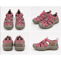 Keen Brown Pink Kids Newport H2 Pink Waterproof Gore Core Utility Hiking Boots