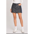 7 For All Mankind Dual Tone Reversible Denim Mini Y2K Skirt