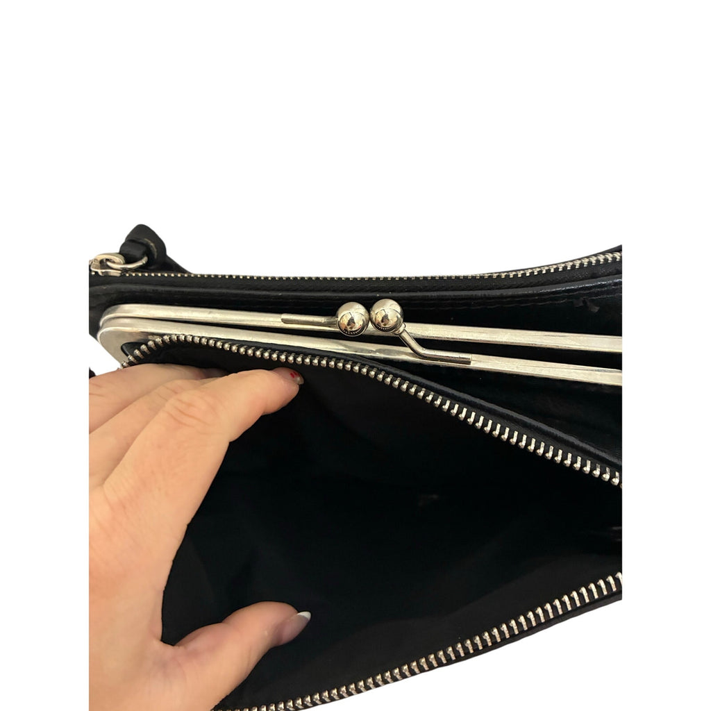 nine west studded bag crossbody edgy goth grunge y2k concert minimalist