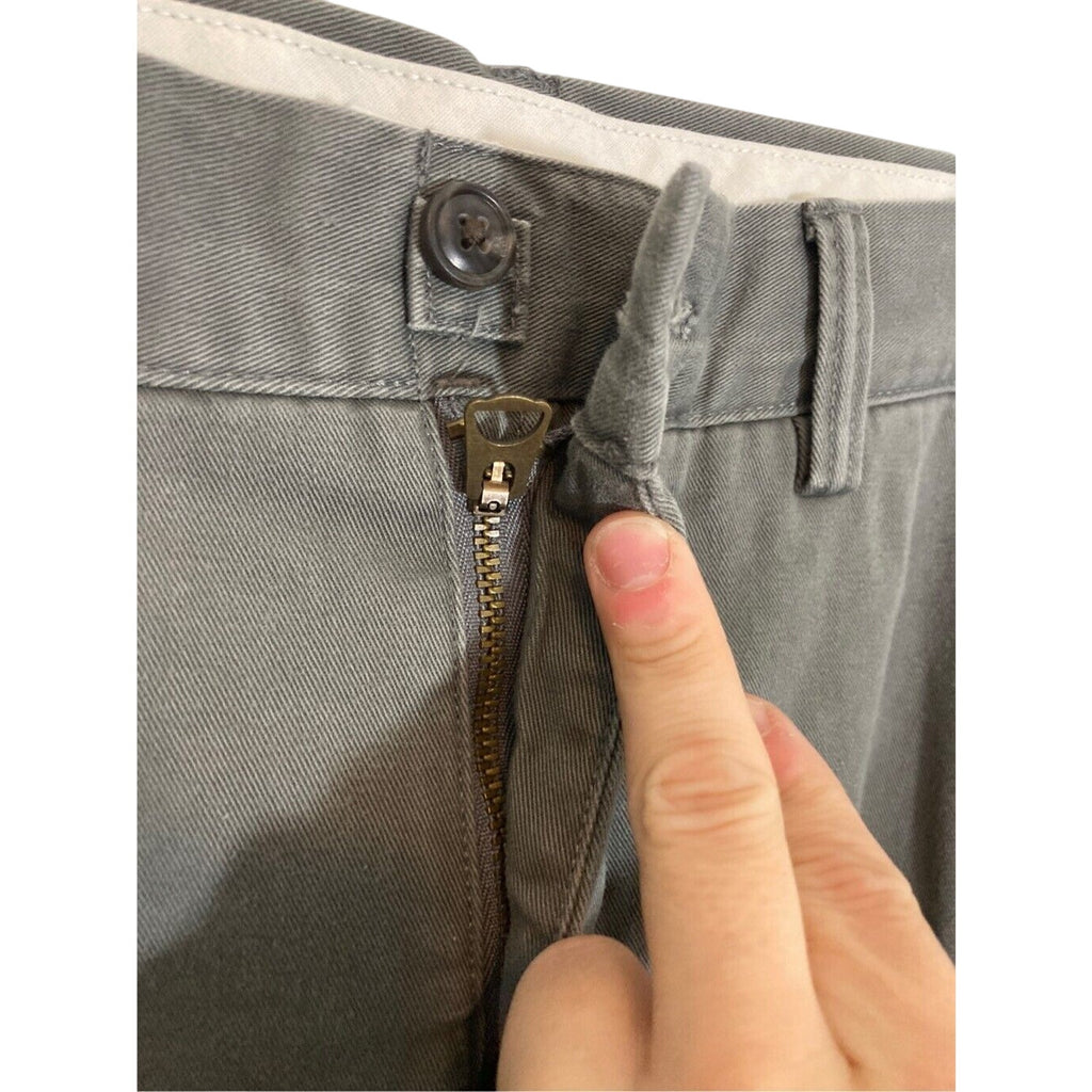 Polo Jeans Grey Utility Gorpcore Khaki Men's Slacks 38x30L
