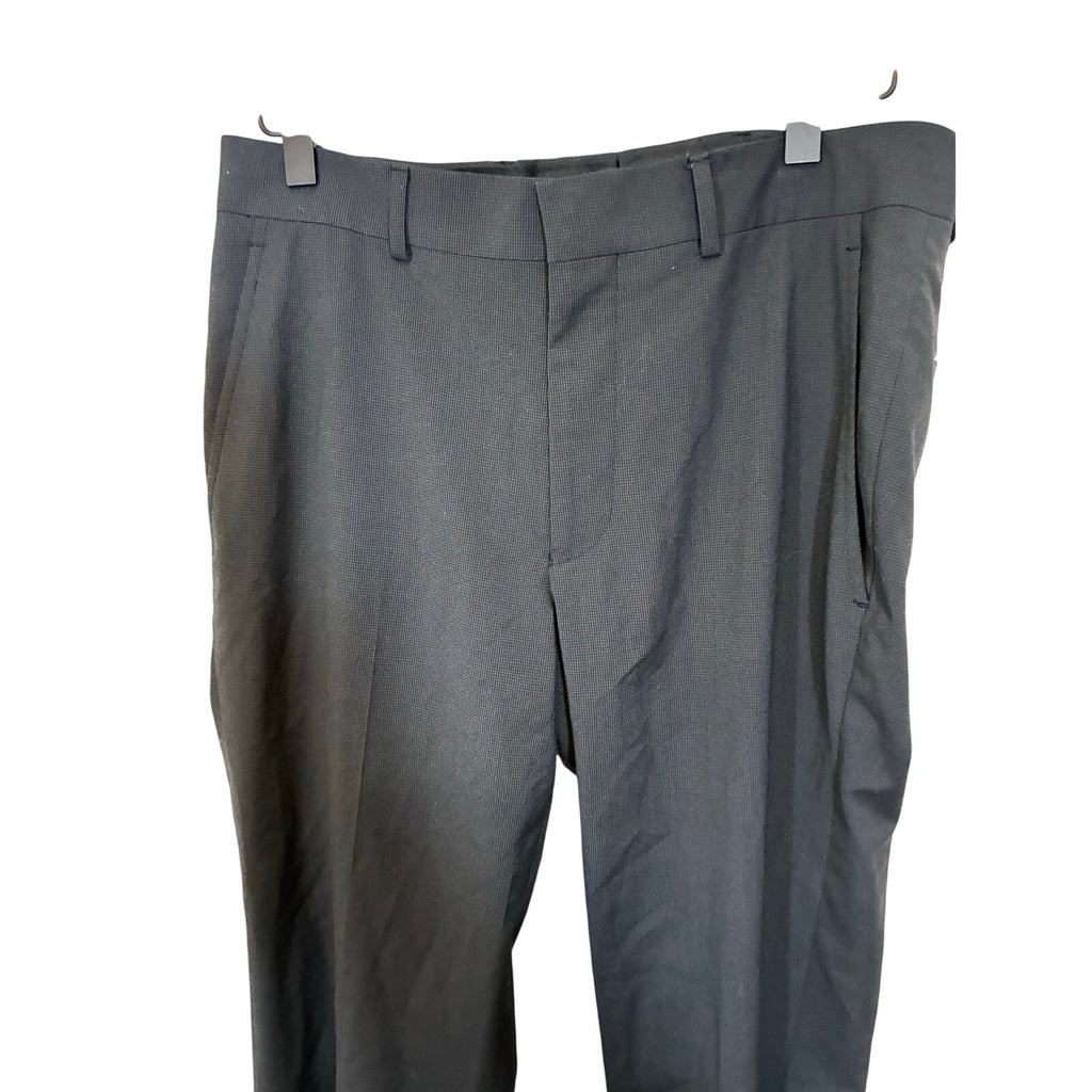 Kenneth Cole Reaction Men's Dress Pants Black Business Corporate 30W x 32L