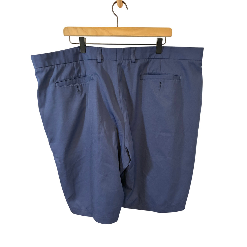Pebble Beach Shorts Mens Size 44 Blue Casual Golf Flat Front Chino Sportswear