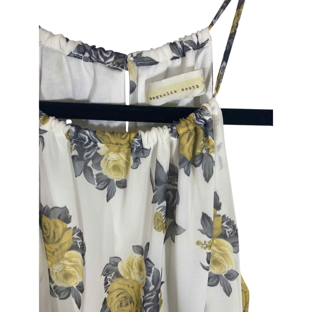 Magnolia South Halter Feminine Sunday Best Floral Dress