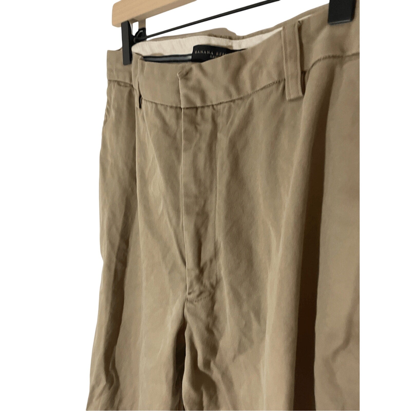 Men's Banana Republic Gavin Preppy Old Money Formal Luxury Dress Khakis 34x30