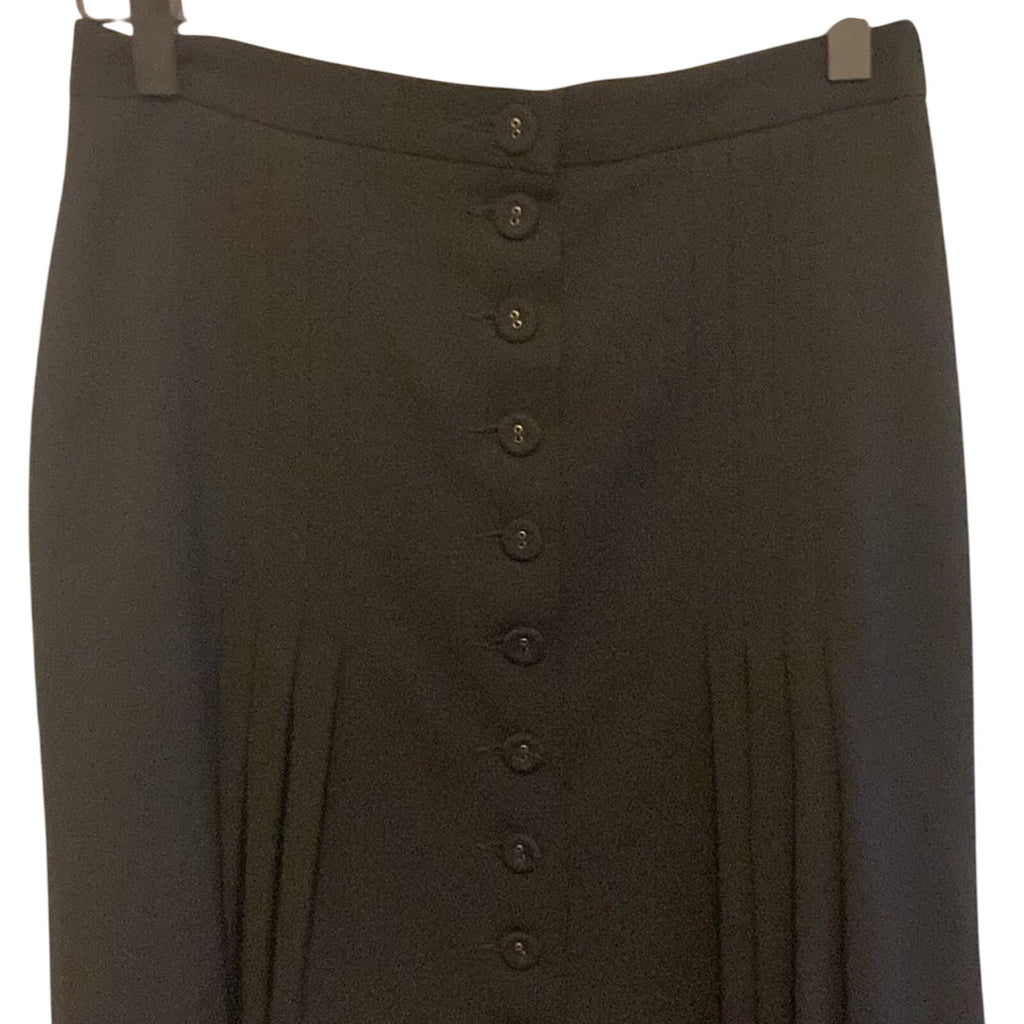 Moschino Cheap and Chic Authentic Academy School Girl Grunge Emo Button Up Skirt