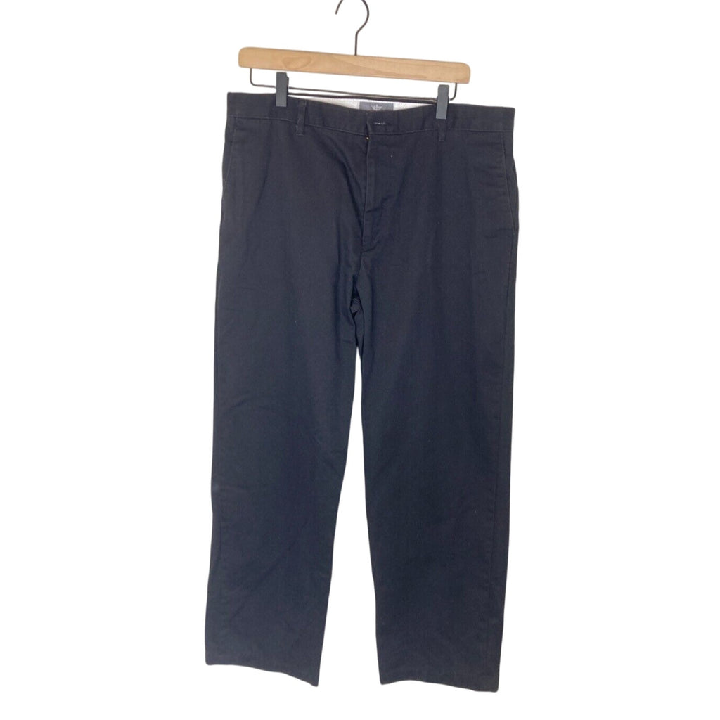 Docker's Men's Black Old Money 38x30L  Utility Khaki Classic Pants