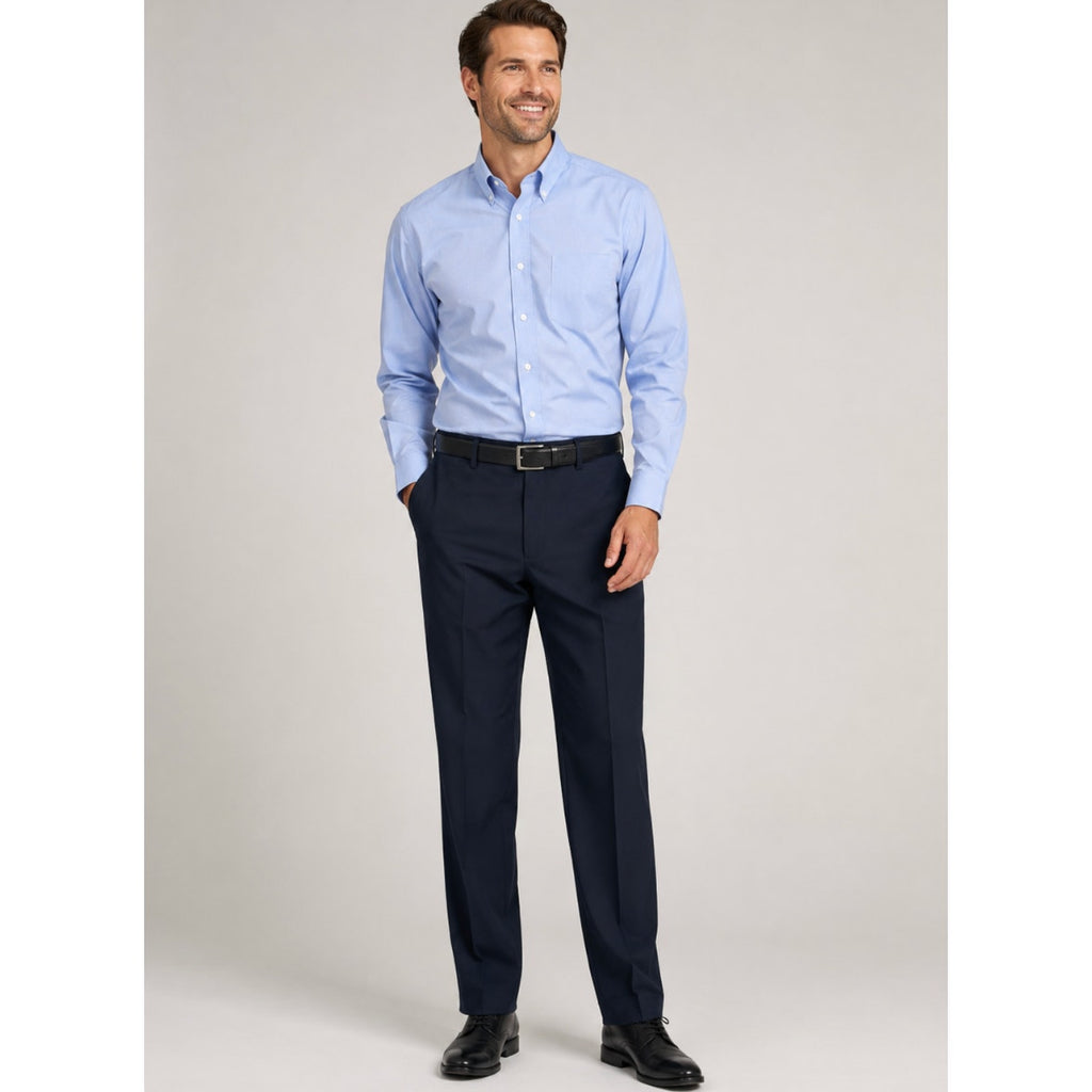 J.M. Haggar men's superflex Black Business Casual Workwear Sales 38x32 Preppy