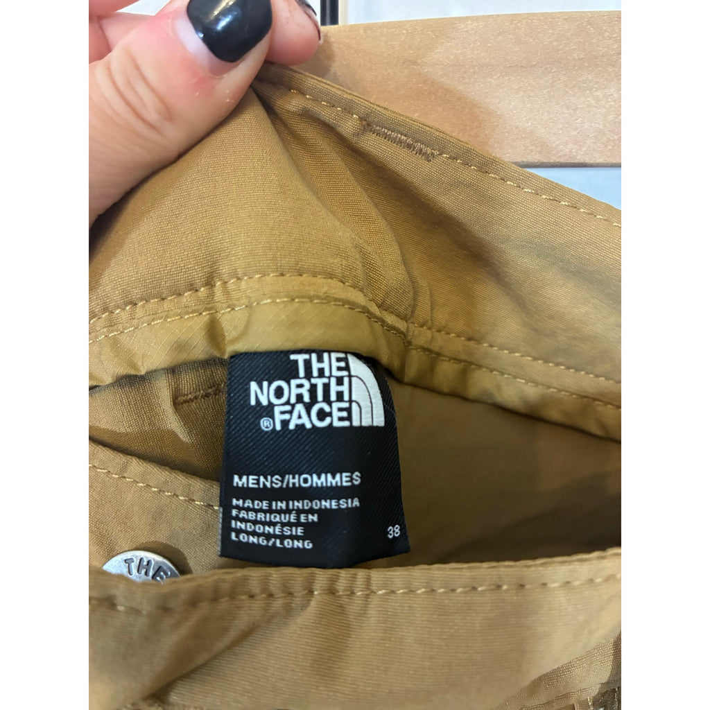 The North Face Men’s Brown Stretch Hiking Pants Nylon Outdoor Trail Travel 38W