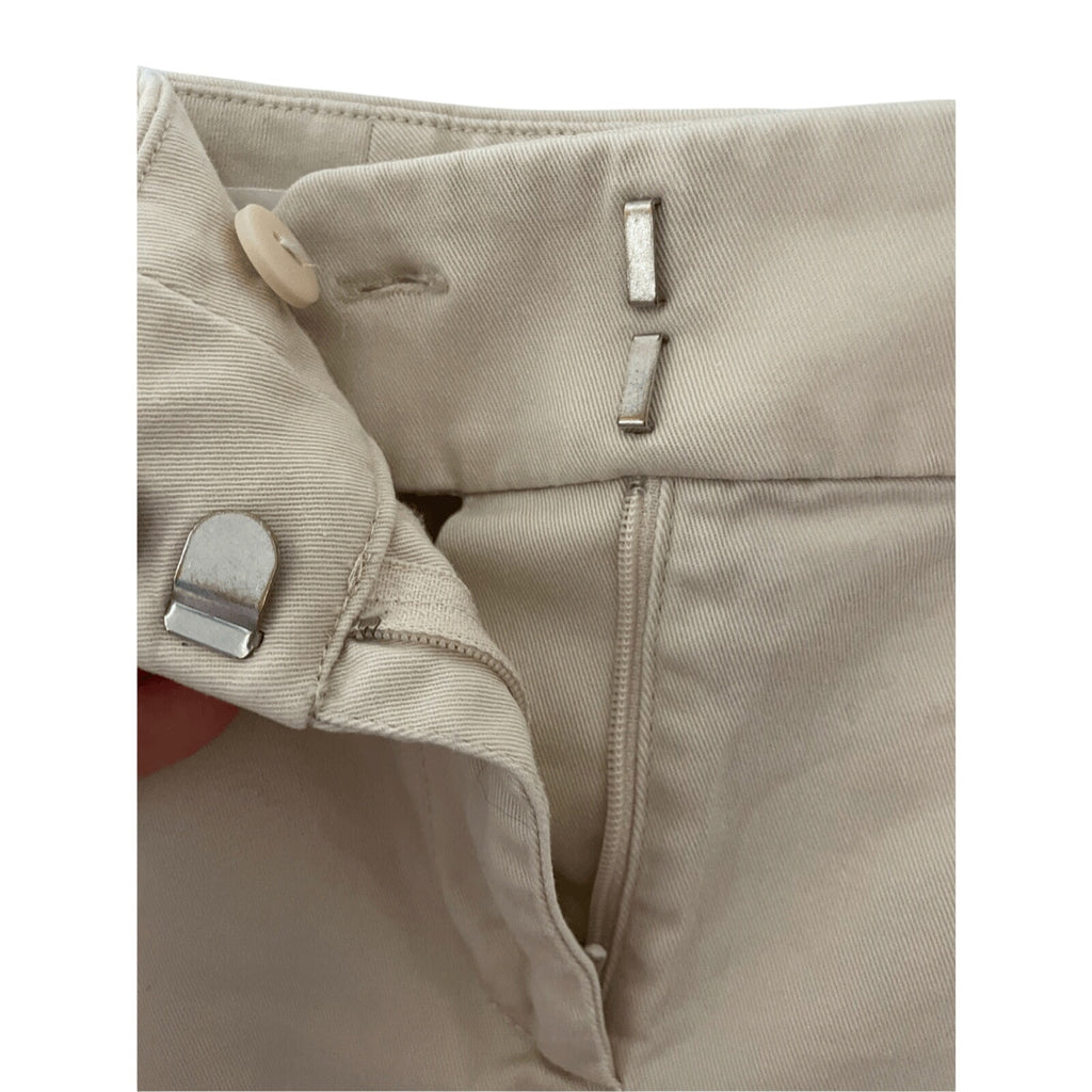 Loft SZ 4 The Riviera Short Chino Quiet Luxury Preppy Old Money Cream Shorts