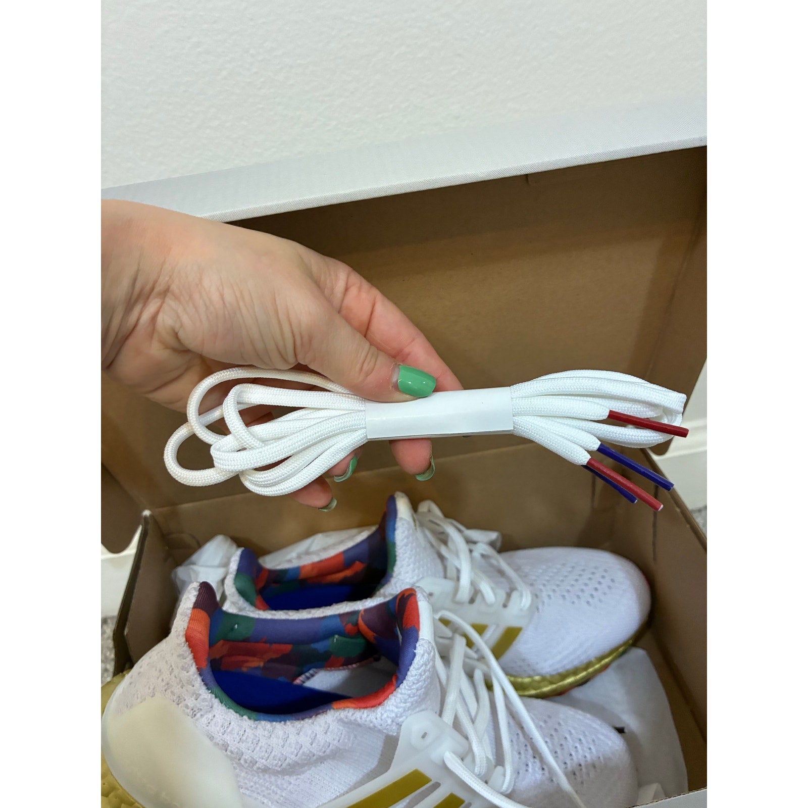 Adidas Ultraboost 5.0 DNA Title IX Primeknit Boost Running Shoes Women’s 7.5 NWB