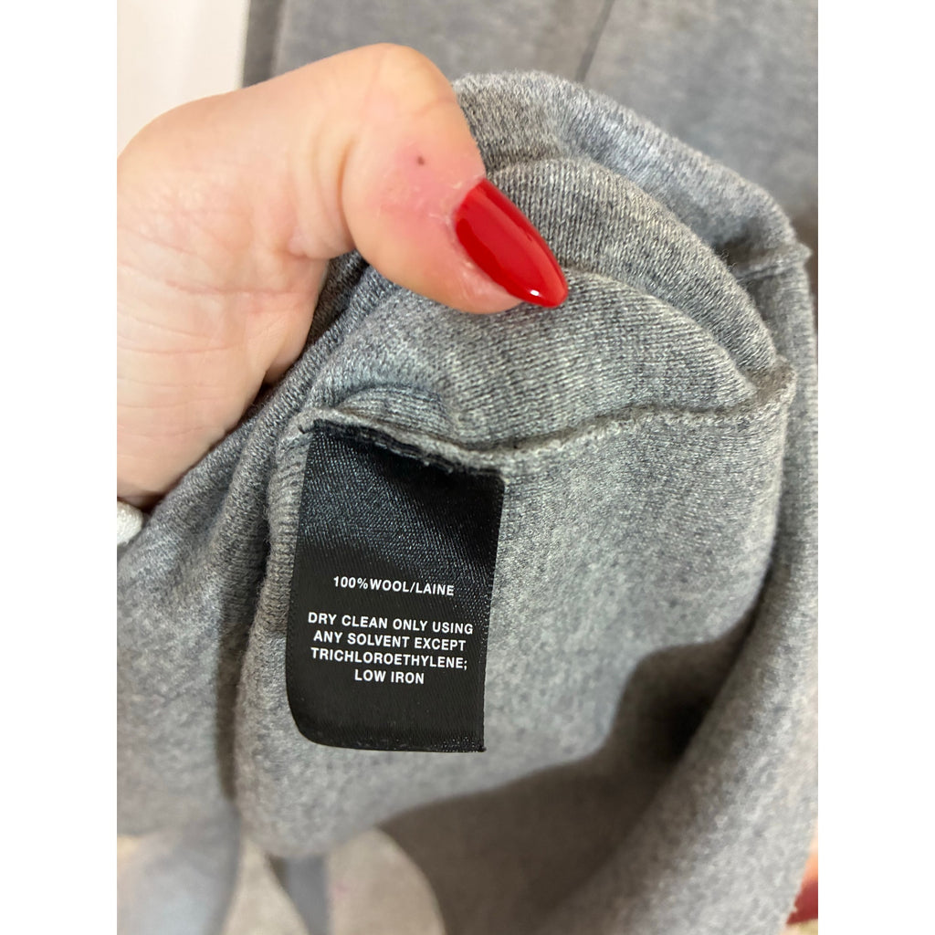 Lafayette 148 Laflora Nouveau Wool Gray Shift Dress Gray S Minimalist Lagenlook