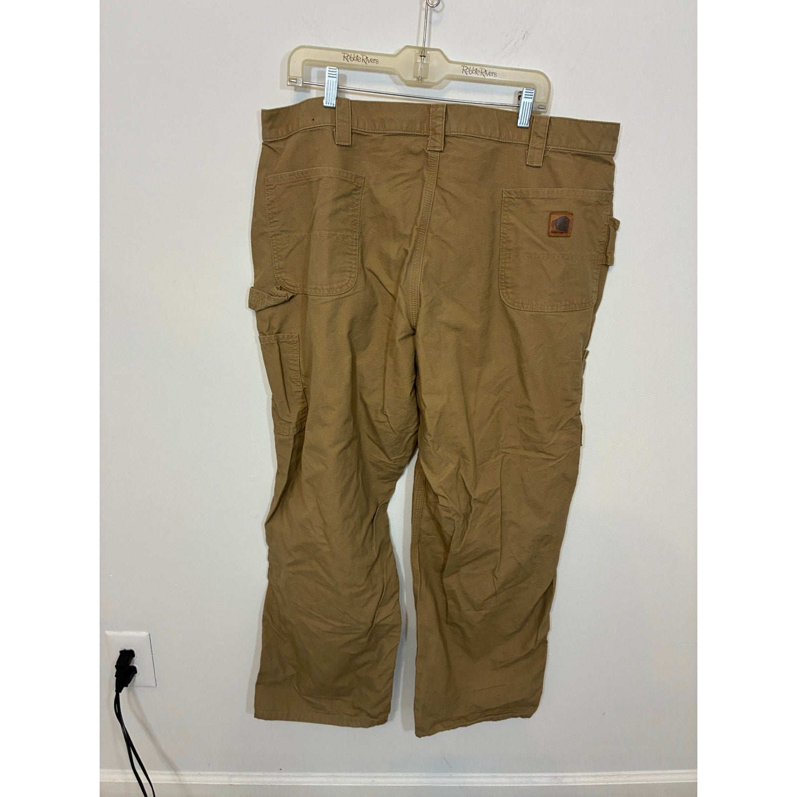 Carhartt Cargo Orginal Dungaree Fit Men's Work Pants 44W Gorpcore Utility