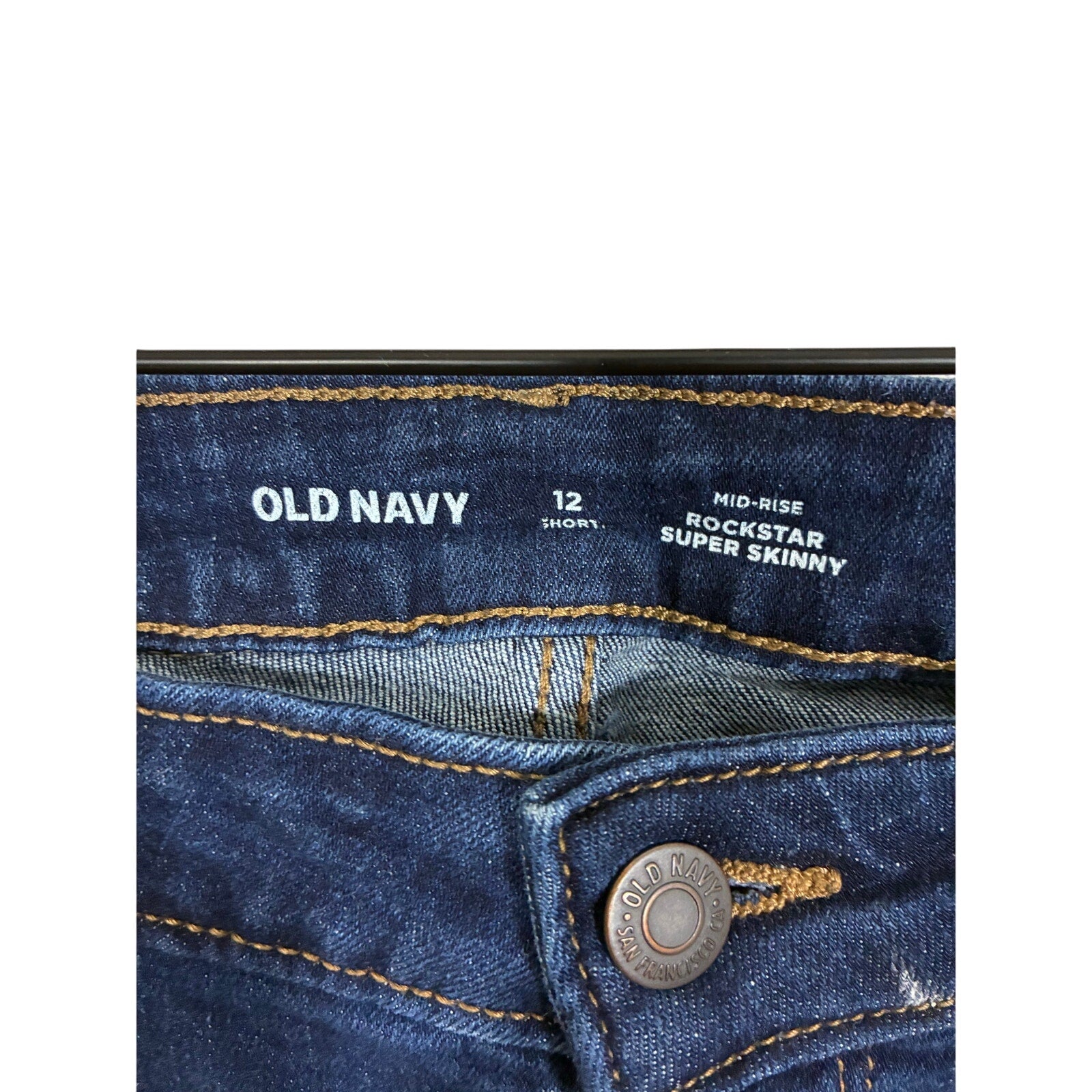 Old Navy Women's Original Mid Rise Jeans 12 Casual Minimal Informal Everyday