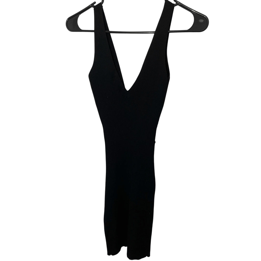 NWT Say What Body Con Cut Out Little Black Dress Revenge Dark Romantics Fitted