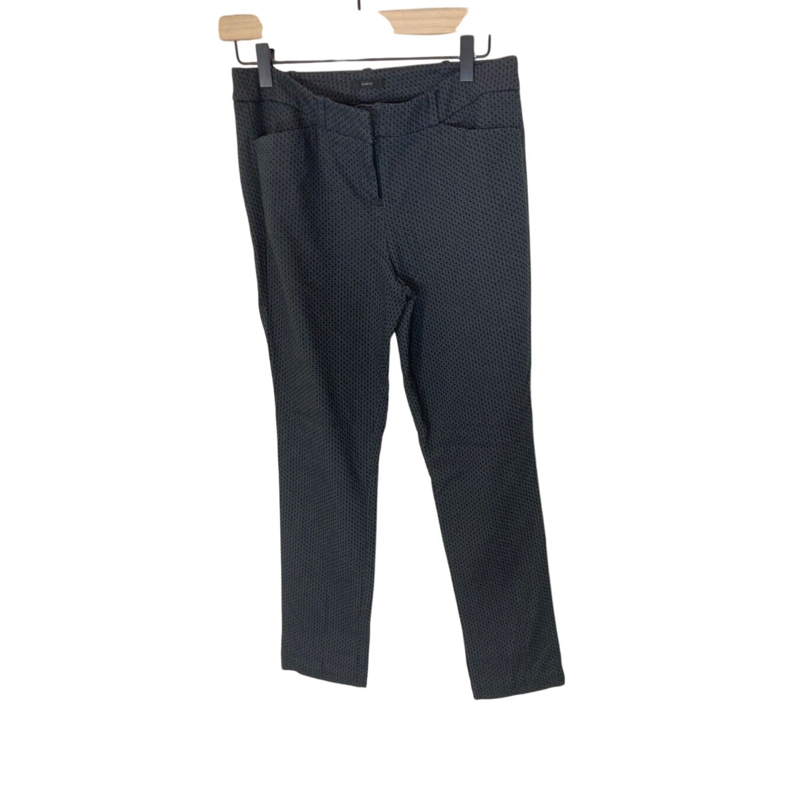 Worthington Gray Slim Fit  Modest Office Corporate Sz 4 Dress Slacks