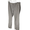 Dana Buchman Women's Retro White Novelty Print Cotton Pixie Dress Slacks