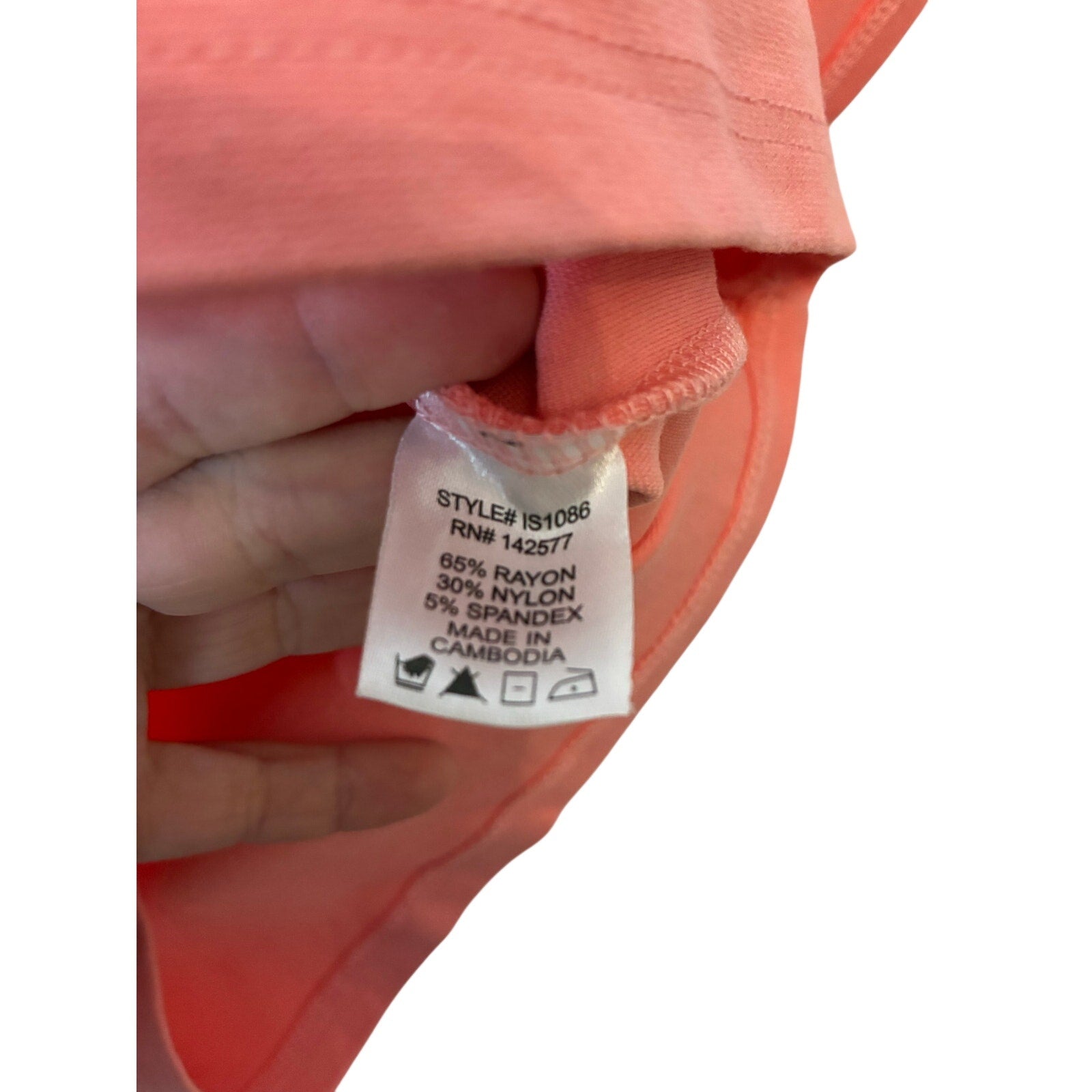 Iris Pink Twist Front Pencil Skirt Women’s Small Corpcore Preppy Minimalist