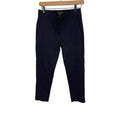 Banana Republic Hampton Fit 2 Navy Straight Leg Tapered Trousers Corporate