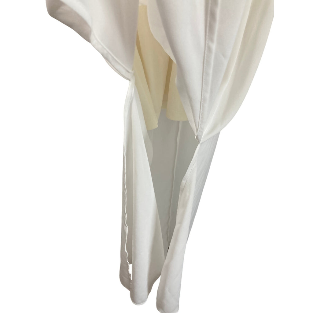 Show Me Your Mumu XS Off Shoulder White Maxi Hacienda Dress